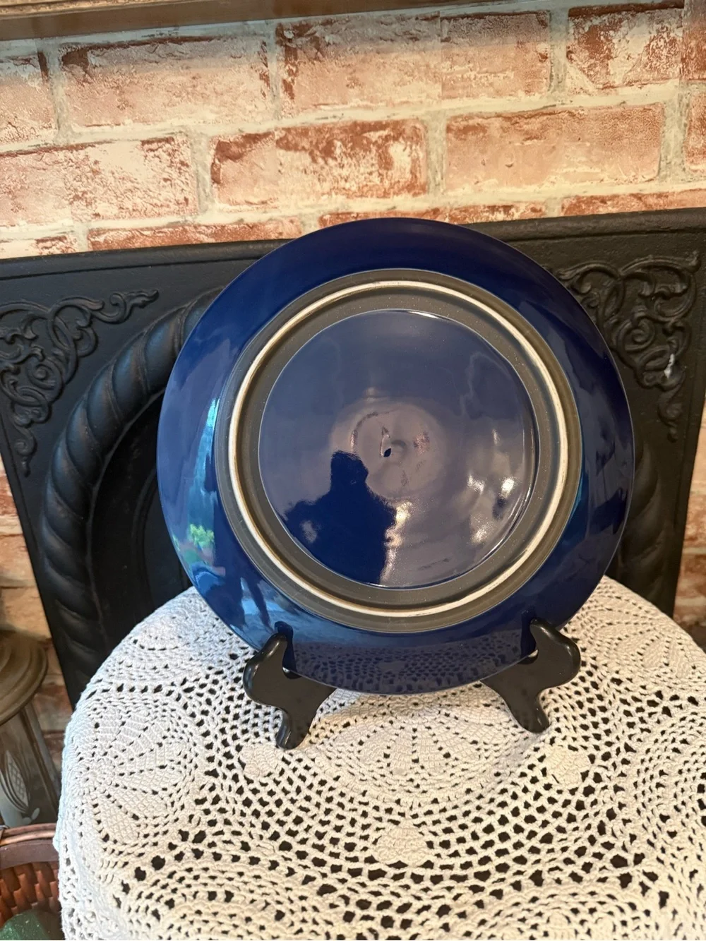 Sango 10.5” Nova Blue Dinner Plates - Set of 2